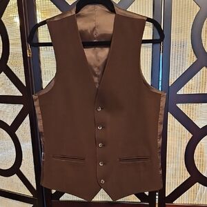 Vintage Givenchy Chocolate Brown Vest